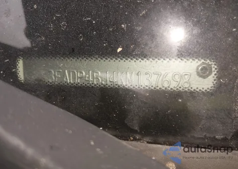 2019 Ford Fiesta Se from USA, damaged, VIN 3FADP4BJ4KM137698